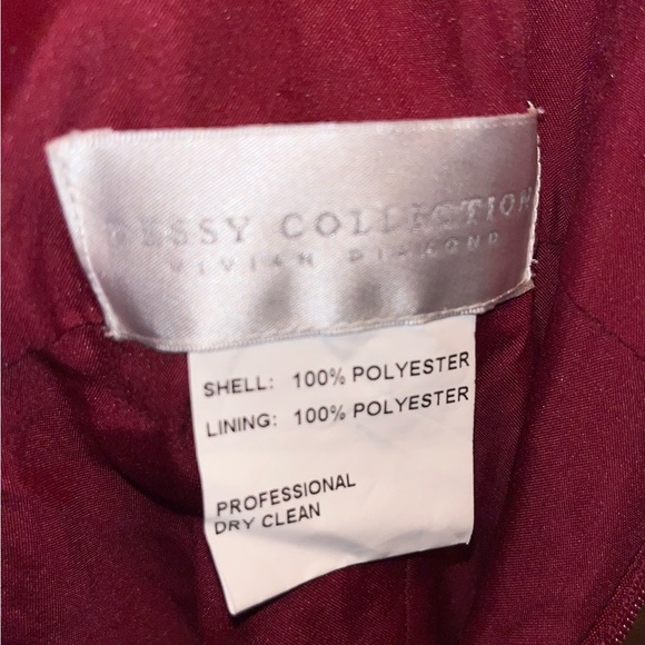 Dessy Collection
Lux Chiffon Halter Gown with Ruffle Details - Picture 9 of 9